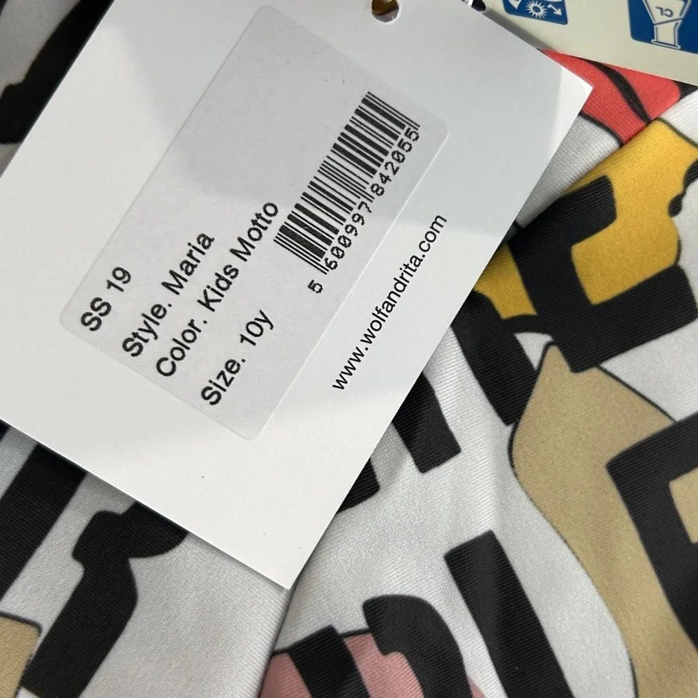 NWT Wolf & Rita Maria Jumper with all Around Frill & UV Protection |Size 10 - Picture 6 of 9